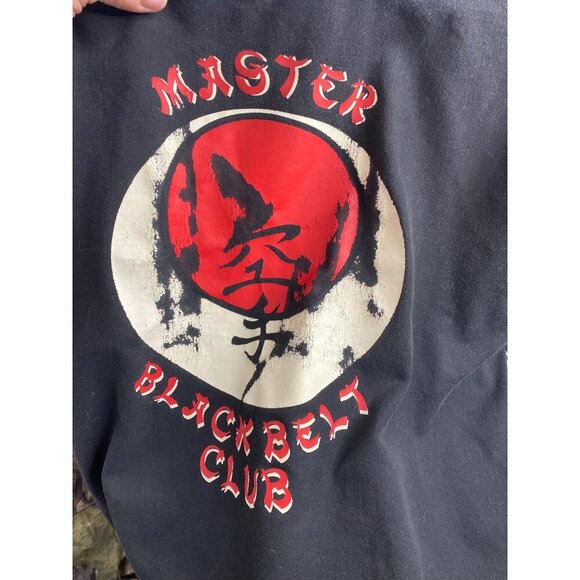 CENTURY UNIFORMS MEN'S BLACK BELT CLUB MARTIAL ARTS JACKET SZ 3/S - Picture 4 of 7